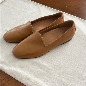 Vionic Tan Leather Loafers